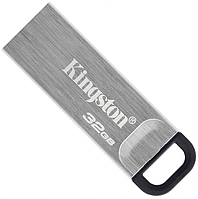 Флеш-пам`ять 32GB "Kingston" DT Kyson USB3.2 silver/black