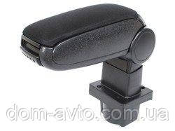 Skoda Octavia II 2004- підлокітник KPL BLACK FABRIC + монтажний комплект
