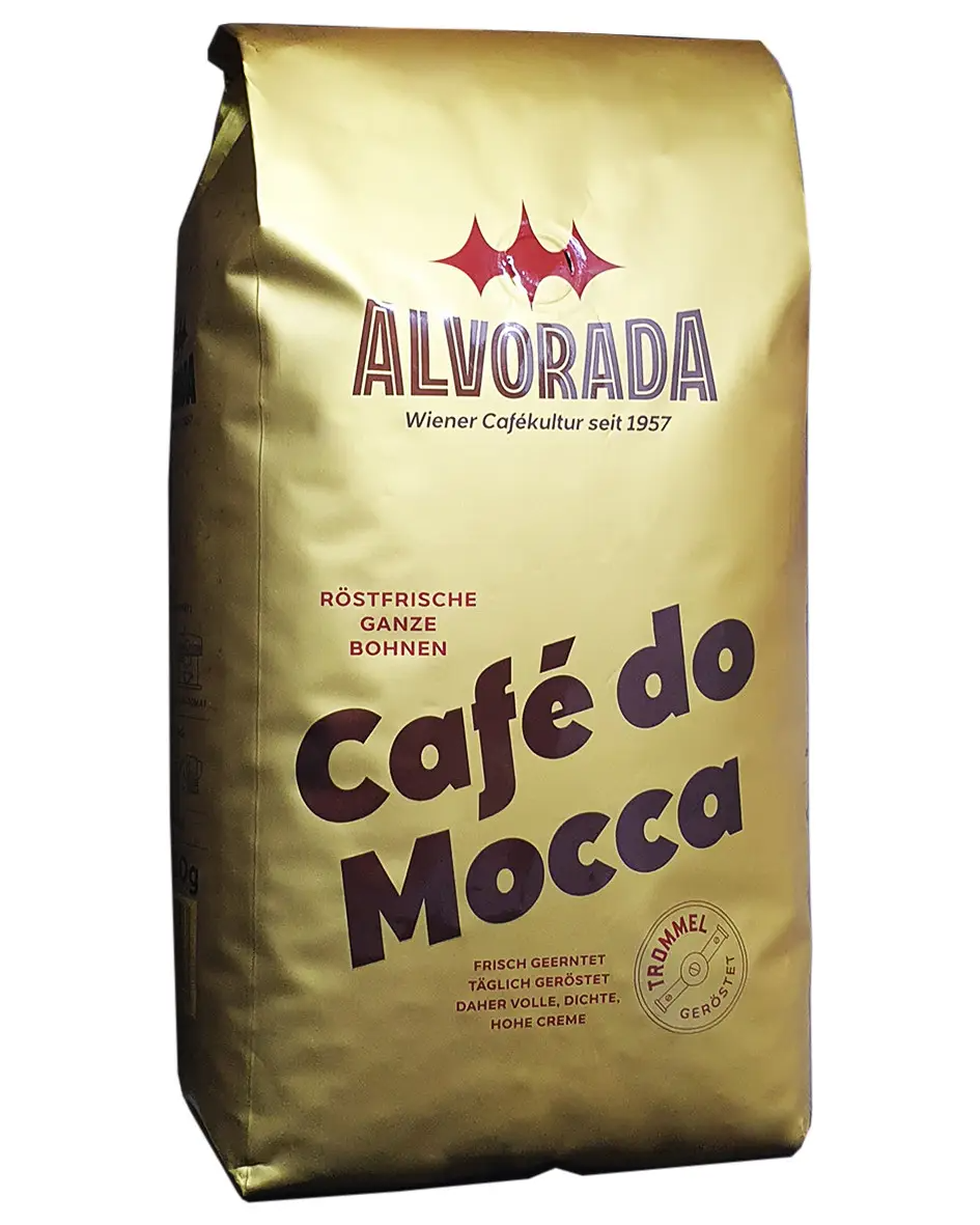 Кава зернова Alvorada Cafe do Mocca венська 100% арабіка 1000 г, фото 1