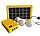 Сонячна станція для кемпінгу на три лампи Led Kit, ліхтар для кемпінгу із сонячною батареєю, фото 4