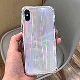 Прозорий чохол Голограма для iPhone Xs Max, фото 7