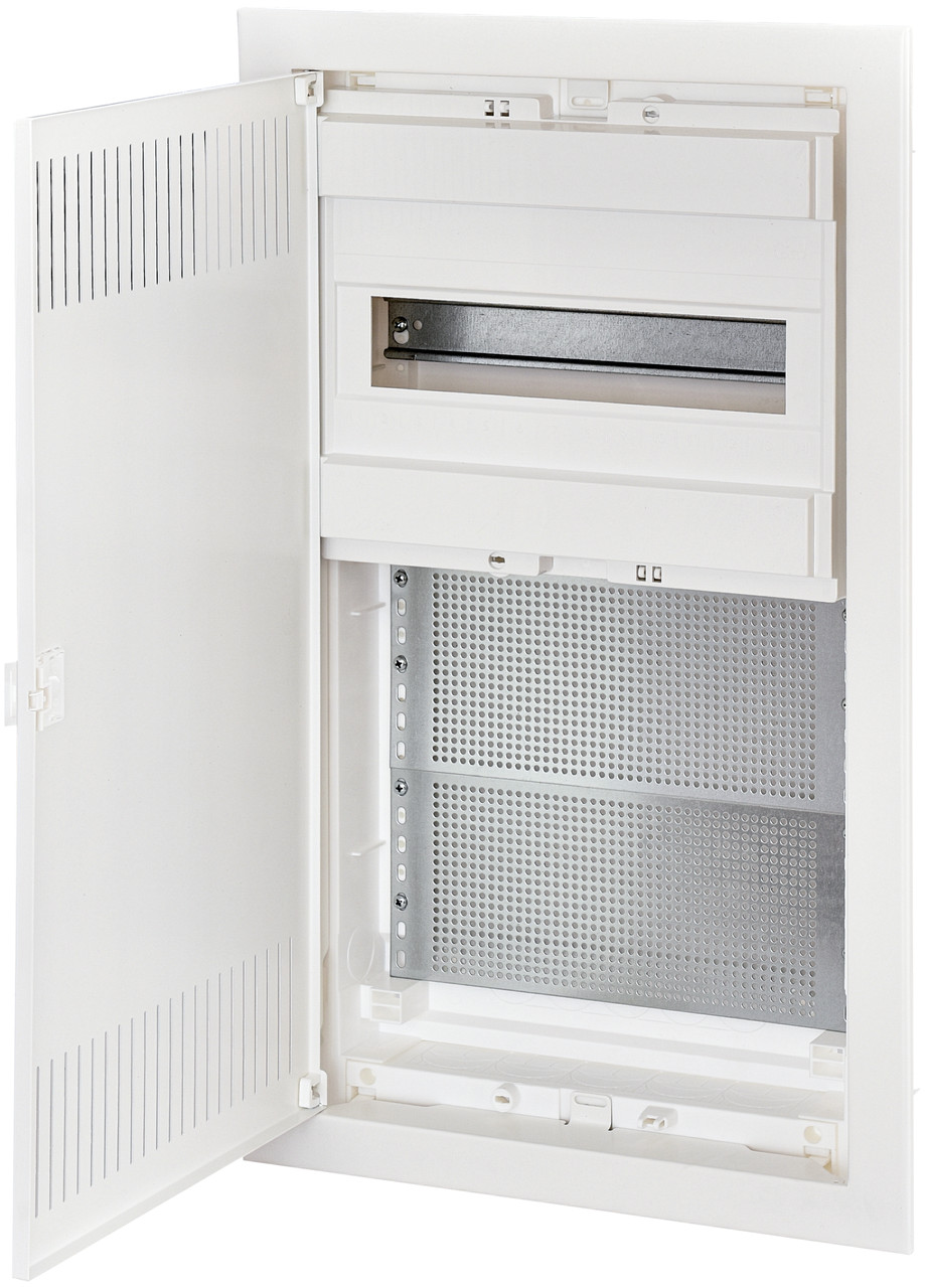 Вбудовуваний щит ETI ECG42COMBO2/1-I IP40 14 мод. 1100220 (розподільчий, модульний, з білими дверцятами)