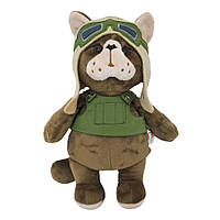 Мягкая игрушка Кот "Боевой" Tigres КО-0094, 30 см, Lala.in.ua