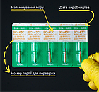Діамантовий бір BC-43C. Кулястий з манжетою (ISO 002/013), зелений, Mani.Оригінал., фото 3