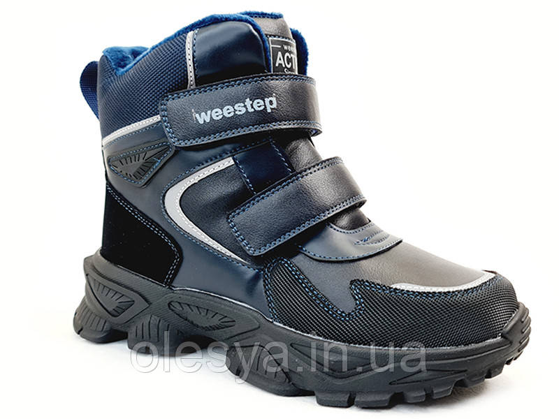 Черевики зимові для хлопчиків 8625 тм Weestep розміри 32 — 35, фото 1