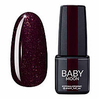 Гель лак Baby Moon Dance Diamond Gel polish № 012 спелая вишня с шиммером 6 мл