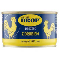 Паштет Курячий DROP, Pasztet z DROBIEM, 200 г