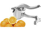 Соковичавниця ручна для фруктів і цитрусових із затискачем Fruit Juicer Метал, фото 7