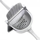 Соковичавниця ручна для фруктів і цитрусових із затискачем Fruit Juicer Метал, фото 6