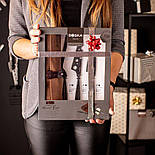 Набір ножів для сиру 3 од Monaco Black з шкіряним чохлом Boska Holland, фото 7