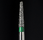 Діамантовий бір TF-21C. Усічений конус (ISO 171/017), зелений, Mani.Оригінал., фото 2