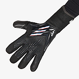 Воротарські рукавички didas Predator Edge 20+ PRO black/white, фото 4