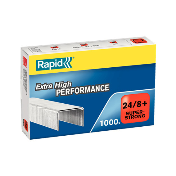 Скоби RAPID 24/8+ Super Strong арт. 24858500 в уп.1000шт
