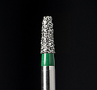 Діамантовий бір TF-31C. Усічений конус (ISO 170/017), зелений, Mani.Оригінал., фото 2