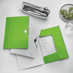 Папка на резинці Leitz WOW, A4 PP на 150 арк.