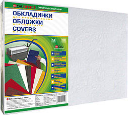 Обкладинка картонна DELTA COLOR 230гр/м2 A3 біла уп/100шт  TМ DA