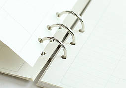 Кільця металеві 32мм (1 1/4") срібло, пач/100шт.