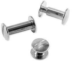 5,5 мм болти метал. серебро уп./100 шт.