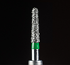 Алмазний бір MANI округлений конус TR-62C (ISO 197/018) зелений.Оригінал., фото 3