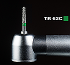 Алмазний бір MANI округлений конус TR-62C (ISO 197/018) зелений.Оригінал., фото 2