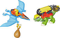 Набор динозавров, анкилозавр и птеродактиль Строительная бригада Chomp Squad Playskool