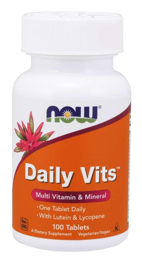 Вітаміни Now Foods Daily Vits Multi 100 таблеток, фото 1