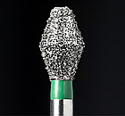 Діамантовий бір EX-11C. Оклюзійний (ISO 039/033), зелений, Mani.Оригінал., фото 2