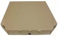 Картонная коробка для пиццы 300х300х30 мм. Бурая (100шт./упаковка)