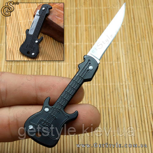 Ніж брелок Гітара Guitar Knife подарункове паковання, фото 1