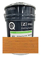 Лак для окон водный (толстослойная лазурь) Zowo-tec 420 EL, Zobel (Германия), цвет:Teak