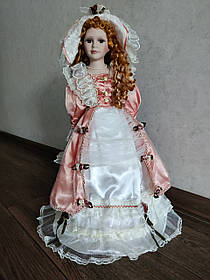 Порцелянова велика лялька колекційна, сувенірна, 55 см " Діана" (1303-01 D)