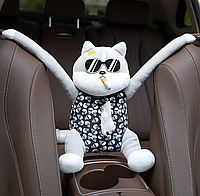 Автомобільна серветниця КІТ З СИГАРОЙ