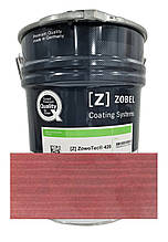 Лак для вікон водний (товстошарова лазур) Zowo-tec 420 EL (тара 20 л), Zobel (Німеччина), колір: Rot 3562