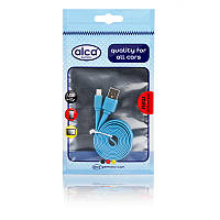Кабель зарядки для айфонов и гаджетов USB 2.0 Alca 510 740 синий