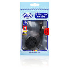 Кабель Alca USB Typ C чорного кольору 1 м 510660