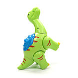 Конструктор магнітний 6605 "Мусзавр", світло, звук, запис голосу, тріскачка, фото 5