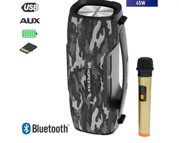 Купить Колонка Bluetooth Hopestar A6 Pro + микрофон + Equalizer ...