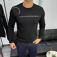 Мужская кофта свитшот Calvin Klein H2418 черная
