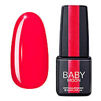 Гель лак Baby Moon Dolce Rose Gel polish № 021 яркий огненно-розовый 6 мл