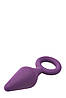 Анальна пробка Dream Toys Flirts Pull Plug Medium Purple, фото 3