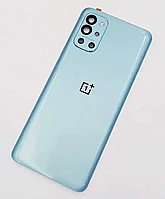 Задня кришка для OnePlus 9R, синя, Lake Blue, оригінал (54) + скло камери