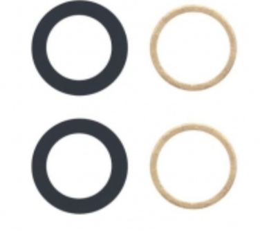 Скло камери для OnePlus 9 Pro, без рамки, комплект 2 шт., фото 1