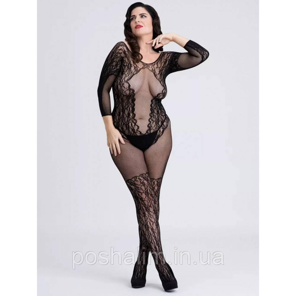 Боді Fifty Shades Of Grey Captivate чорне, розмір Plus Size (EU: 46-52), фото 1