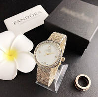 жіночий наручний годинник браслет у стилі Пандора, модний годинник на руку для дівчат (TikTak-shop)