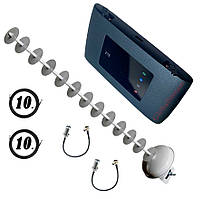 Повний комплект Роутер ZTE MF920U + антеною MiMo Стріла 1700-2170 МГц Пушка з посиленням 20 дБ