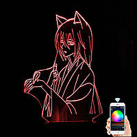 Акриловый 3D светильник-ночник Томоэ 2 От смартфона