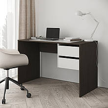 Комп'ютерний стіл для ноутбука - Аміксе 2 Венге темний - Білий