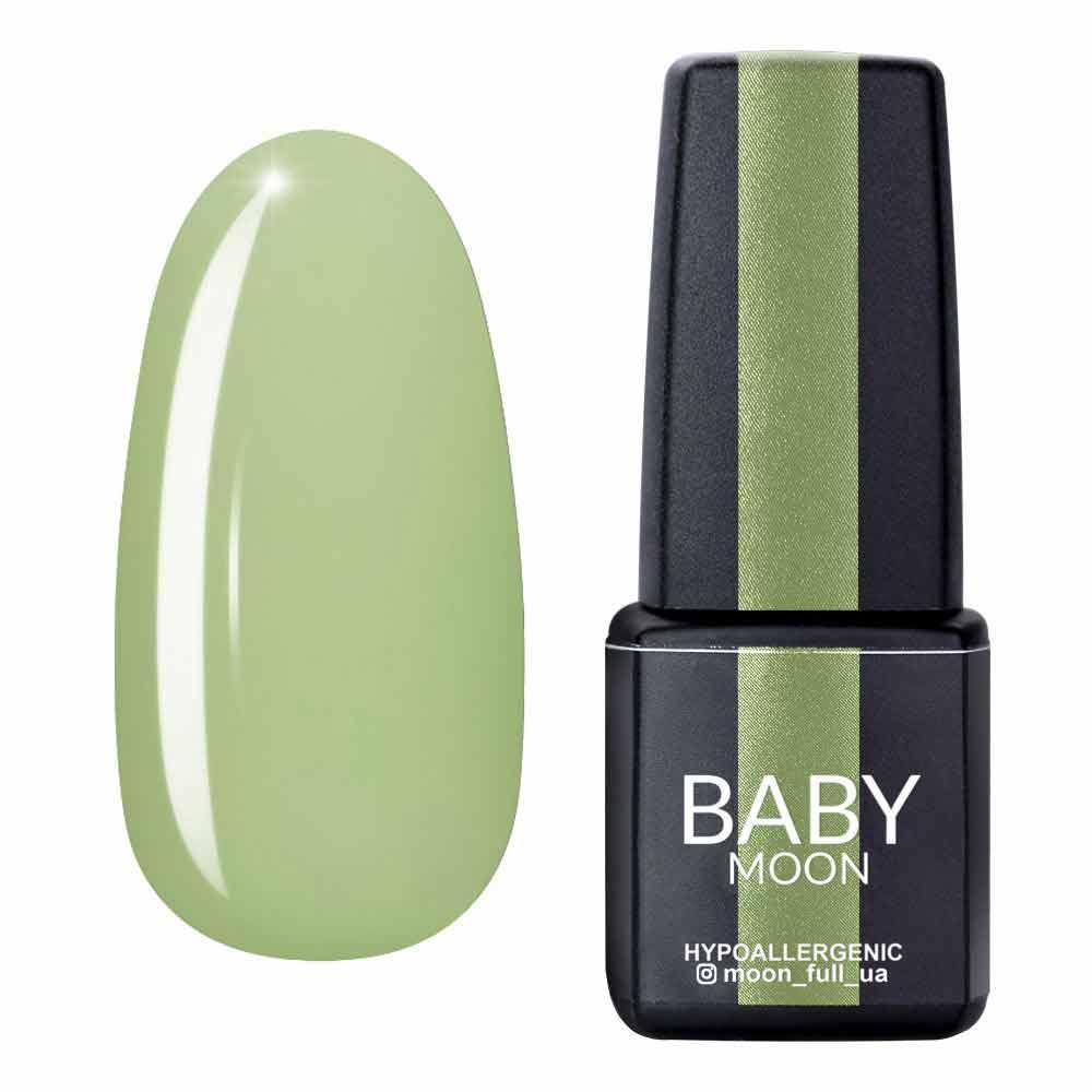 Гель лак Baby Moon Green Sea Gel polish №009 оливковий 6 мл