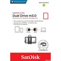 USB флеш накопитель SanDisk 64GB Ultra Dual Black USB 3.0 OTG (SDDD3-064G-G46), фото 7