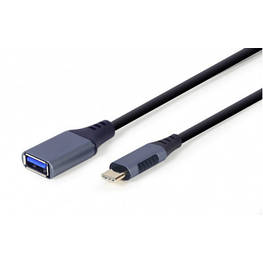 Дата кабель OTG USB 3.0 AF to Type-C 0.15m Cablexpert (A-USB3C-OTGAF-01)